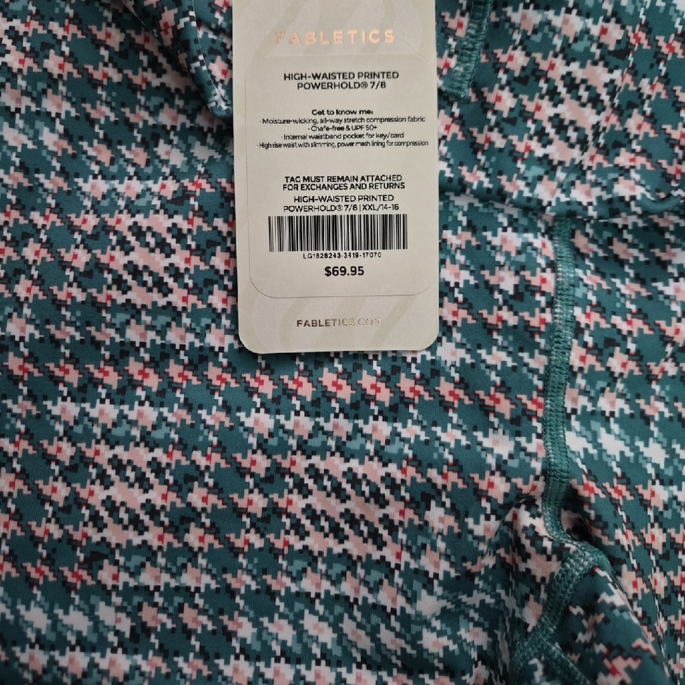 Fabletics Multicolor Patterned Leggings - Picture 3 of 4